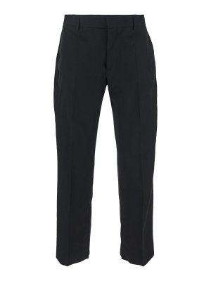 OFF-WHITE: Pantalons casual - Pantalons Décontractés - Noir