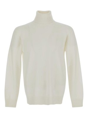 BALLANTYNE: crew necks - Hight necked wool pullover