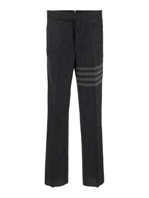 THOM BROWNE: Pantalons casual - Pantalons Décontractés - Gris