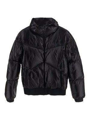 WOOLRICH: short coats - Woolrich coat black