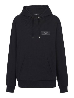 Balmain: Sudaderas y suéteres - Sudadera - Negro