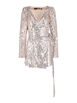 ROTATE Birger Christensen: Robe longueur genou - Robe Au Genou - Slit