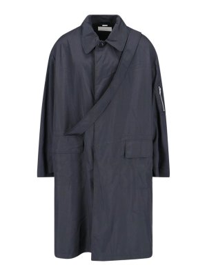 Stone Island DAVID-TC TRENCH COAT - Black - Men | 45249V0029 Stone Island DAVID-TC TRENCH COAT - Black - Men | 45249V0029