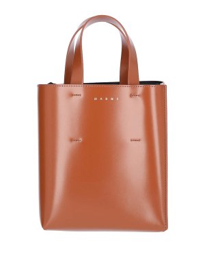Marni: Sacs bandoulière - Sac Bandoulière - Marron