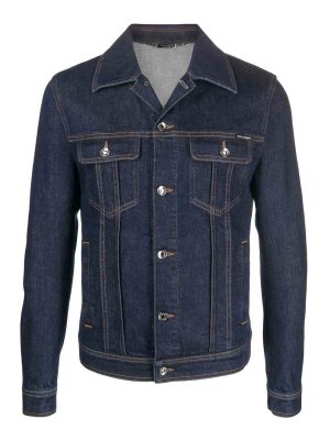 DOLCE & GABBANA: Chaquetas casual - Chaqueta Casual - Azul