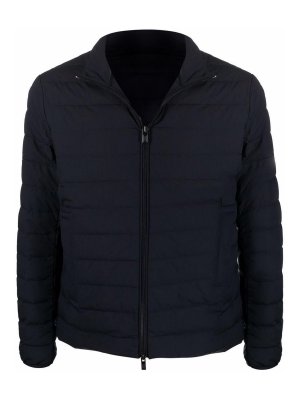 EMPORIO ARMANI: casual jackets - Logo nylon down jacket