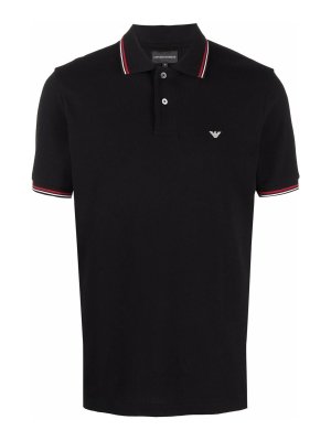 EMPORIO ARMANI: Polos - Polo - Negro