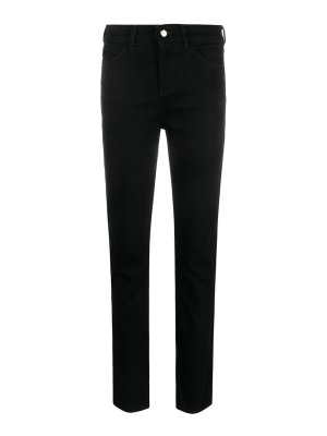 EMPORIO ARMANI: Bootcut - Bootcut Jeans - Schwarz