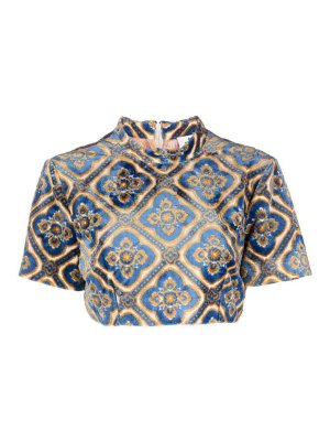 ETRO: Tops y camisetas sin mangas - Top - Negro