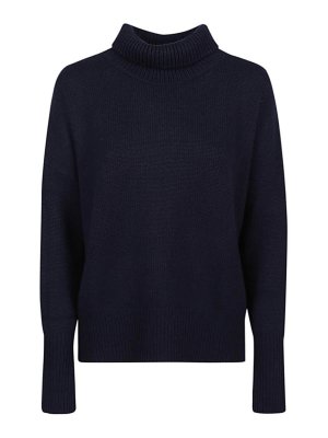 LISA YANG: Rollkragenpullover  und Polo-Ausschnitt - Rollkragenpullover - Blau