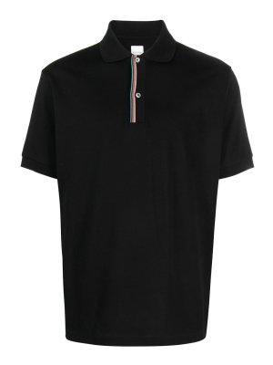 ALEXANDER MCQUEEN ブラックポロシャツ L Alexander McQueen Polo Shirt Size S