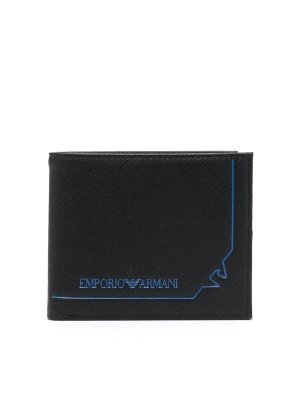 Wallets & purses Kenzo - Red logo wallet in black - 5PM703L3899
