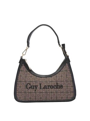 Guy Laroche Monogram Baguette Bag