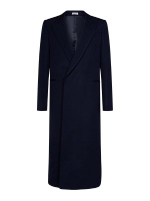Balenciaga Deconstructed cotton coat - Blue - Men