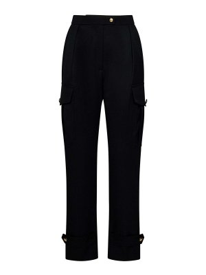 パンツ Dolce & Gabbana FW23 Flared pants (FTC17TFUBGB N0000) Flared woolen pants in Black for Women | Dolce&Gabbana® US