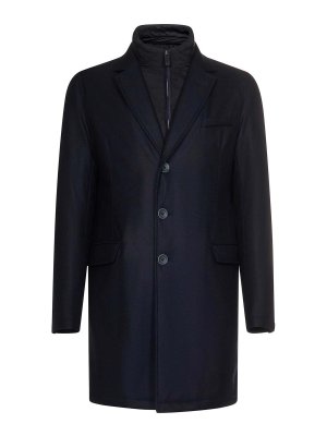 BOSS - Double-breasted coat in a wool blend
