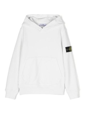 Stone Island Junior: スウェット＆セーター - スウェットシャツ/セーター - 白