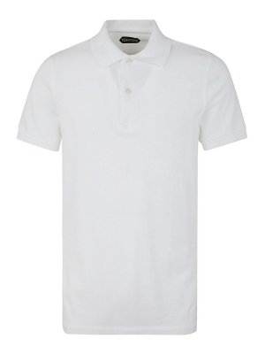 TOM FORD: polo shirts - Tennis piquet short sleeve polo