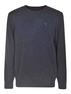 BARBOUR: maglia collo a barchetta - Equipaggio essenziale di Tisbury