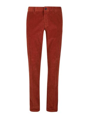 INCOTEX: カジュアルトラウザー - ショートパンツ - ダークブラウン