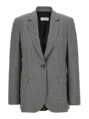 Rabanne Single-breasted blazer - Black | 23ACVE135LA0262P001