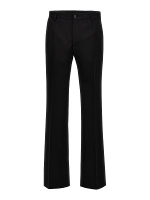 DOLCE & GABBANA: トラウザーショーツ - ショートパンツ - 黒