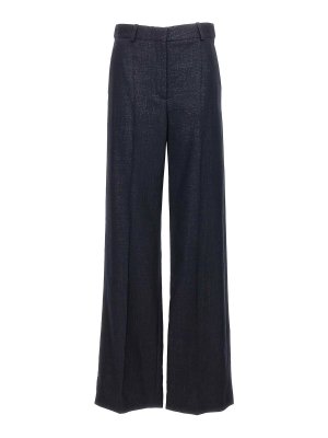STELLA McCARTNEY: pantaloni casual - Pantaloni in lurex