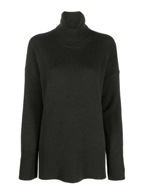 P.A.R.O.S.H.: Rollkragenpullover  und Polo-Ausschnitt - Rollkragenpullover - Grün