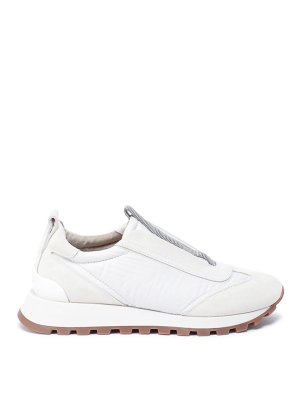 BRUNELLO CUCINELLI: trainers - Suede sneakers