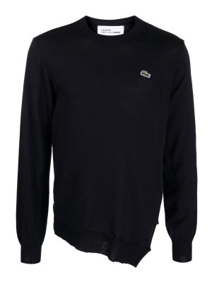 COMME DES GARCONS: Pull col rond - Pull Col Rond - Bleu Foncé