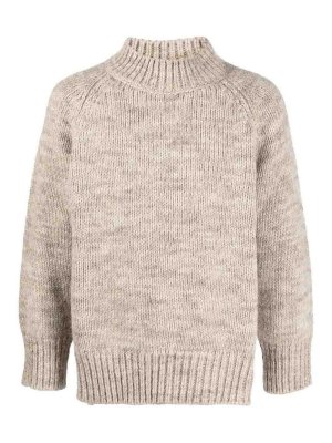 Maison Margiela: crew necks - chunky-knit jumper