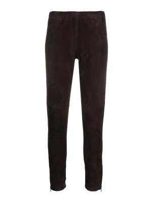Jil Sander Coated pants - Black - Women | J03KA0121J76041001