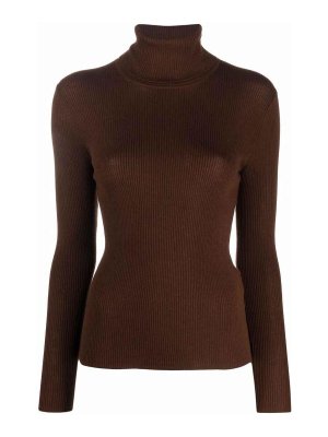 P.A.R.O.S.H.: crew necks - d roll neck jumper