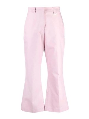 m.s.g.m.: Tailored & Formal trousers - sed-crease cotton tailored trousers