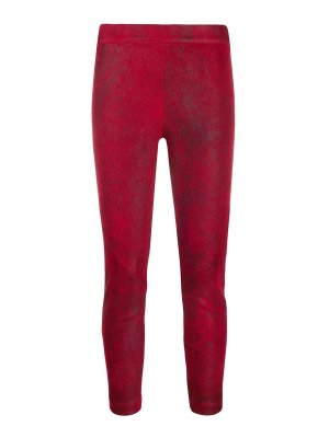 ANN DEMEULEMEESTER: Pantalons casual - Pantalons Décontractés - Rouge