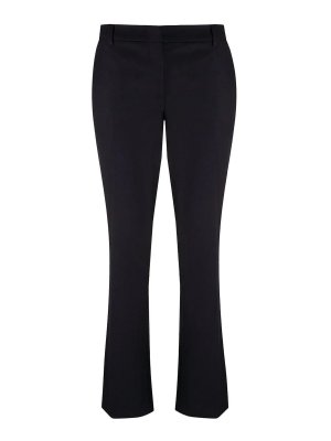 L' AUTRE CHOSE: casual trousers - id-rise cropped trousers