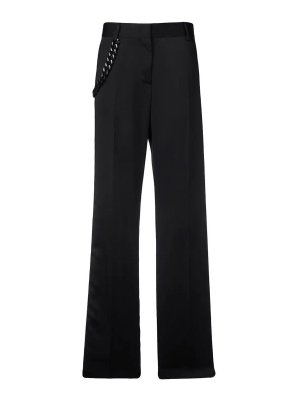 m.s.g.m.: Jeans Rectos - Vaqueros Rectos - Negro