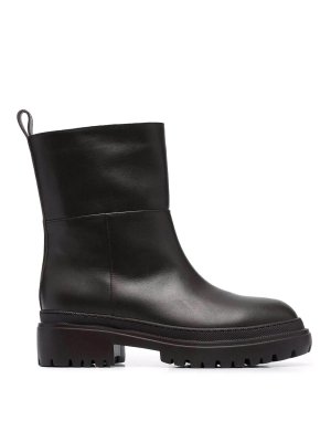 L' AUTRE CHOSE: boots - nkle leather boots