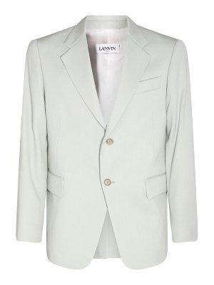 LANVIN: Vestes de costume - Blazer - Vert Clair