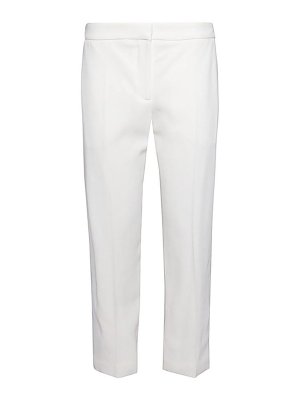 ALEXANDER MCQUEEN: pantaloni casual - Pantaloni bianchi in misto viscosa