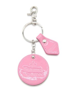 Louis Vuitton Bag Charm Key Holder World Tour BB Pink/White in