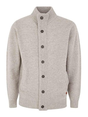 BARBOUR: Cardigans - Cardigan - Gris