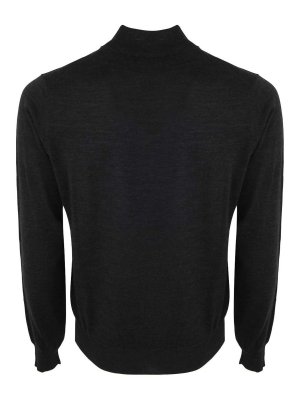 FILIPPO DE LAURENTIIS: Cuellos altos y polos - Suéter Con Cuello Alto - Gris