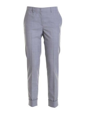 パンツ ALEXANDER MCQUEEN Pinstripe pants Gray 798018QJAEI Alexander Mcqueen Pinstripe Pants - Grey - Women