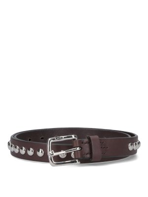 J&M DAVIDSON: Ceintures - Ceinture - Marron