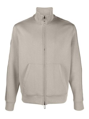 EMPORIO ARMANI: Sweatshirts & Sweaters - Cotton zipped sweatshirt