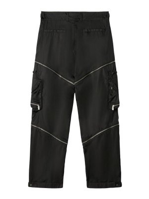 OFF-WHITE: pantaloni casual - Pantaloni cargo in nylon