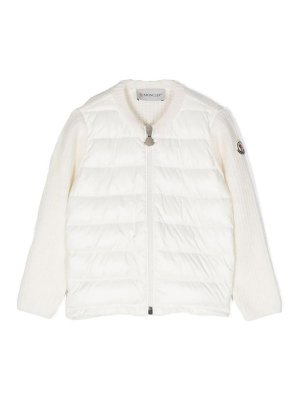 MONCLER JR: Cárdigans - Cárdigan - Blanco