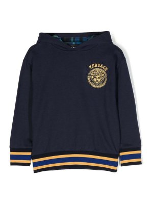 VERSACE YOUNG: Sweatshirts & Sweaters - Medusa Head Hoodie