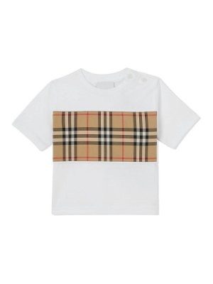 BURBERRY: T-shirts - T-Shirt - Blanc